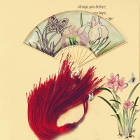 SF-11贝壳扇之兰生幽谷（浅）