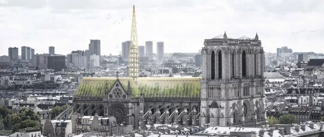 巴黎圣母院修复提案：屋顶养蜜蜂、建豪宅……设计师和热心网友真是拼了！